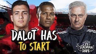 Dalot Has To Start For Manchester United [upl. by Odraude]