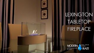 Anywhere Fireplace Lexington Tabletop Fireplace [upl. by Albright]