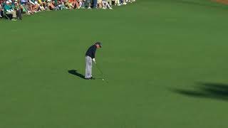 Phil Mickelson has caddie tend the pin from 60 yds out [upl. by Hueston]