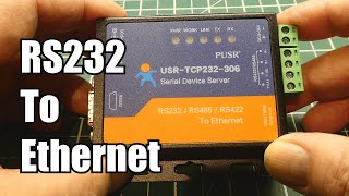 Getting Started With RS232 to Ethernet Conversion  USRTCP232306 [upl. by Iow]