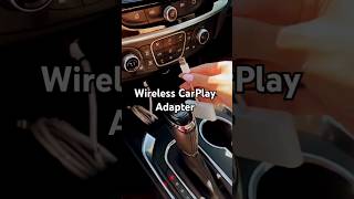 This wireless CarPlay adapter just called shotgun 🚗 cargadgets shorts [upl. by Anema194]