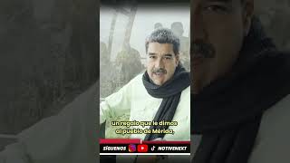 🔴Maduro no llena 2 cuadras en Mérida y dice que él construyó teleférico🔴 venezuela venezuelahoy [upl. by Orabel]