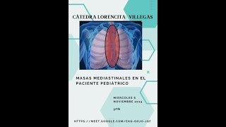 Masas mediastinales en pediatría [upl. by Acey94]