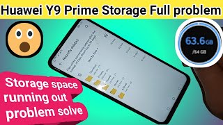 Huawei Y9 prime Storage full problem solve [upl. by Heng]