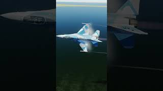 F16 Viper Out Rates Em on the Deck DCS [upl. by Ahsenre134]