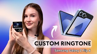 How to Set a Custom Ringtone on Your Samsung Galaxy Z Flip 6 A Simple Guide [upl. by Anrapa]