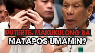 DUTERTE HIHIMAS REHAS NA BA MATAPOS UMAMIN [upl. by Tillinger]