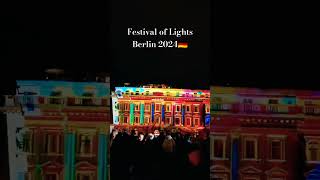 Festival of Lights Berlin 2024 Vlog coming today berlin lichterfest festivaloflightsberlin [upl. by Nanyk224]