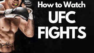 How to Watch UFC Fights in 2023 [upl. by Euqnom]