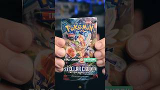 Opening Pokémon’s NEW Set… Stellar Crown Can We Pull Something Good pokemonshorts stellarcrown [upl. by Bernhard]