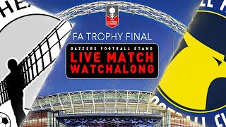 FA TROPHY 2024 FINAL GATESHEAD VS SOLIHULL MOORS LIVE WITH DAZZER [upl. by Dulci966]