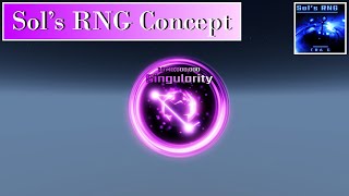 My new SOLS RNG CUSTOM AURA is INSANE  Sols RNG Singularity  Roblox VFX [upl. by Firman779]