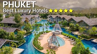 TOP 10 BEST 5 Star Luxury Hotels In PHUKET  THAILAND [upl. by Nirrac536]