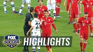 Monchengladbach vs Bayern Munich  201617 Bundesliga Highlights [upl. by Gaivn]