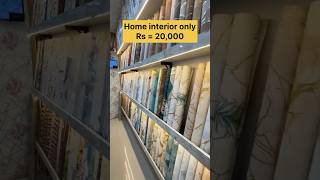 Home interior wallpaper start only Rs 149 homedecor homewallpaper shorts [upl. by Farnham512]