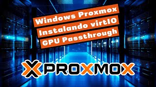 Instalando virtIO Windows Proxmox  KVM VNC RDP [upl. by Araas98]