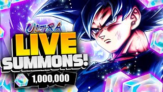 LIVE SUMMONS FOR ULTRA UI SIGN GOKU Dragon Ball LEGENDS [upl. by Andeee112]