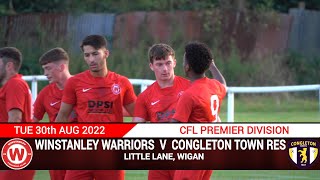 Winstanley Warriors Vs Congleton Town Res 300822 [upl. by Aiyt]