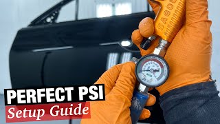 How to Setup the Perfect PSI on Your Spray Gun [upl. by Manon458]