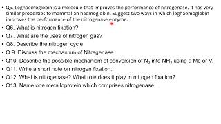 Revision 1 Nitrogen Fixation [upl. by Hgielac1]