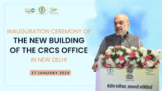 Inauguration Ceremony of the new building of the CRCS Office in New Delhi [upl. by Salvadore]