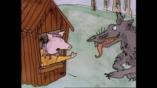 Roald Dahls Revolting Rhymes 1990 04 The Three Little Pigs [upl. by Zetrom590]