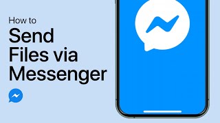 How To Send Files via Messenger App  Tutorial [upl. by Assirim197]