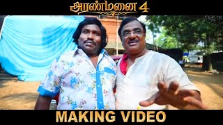 Aranmanai 4  Making Video 3  Climax amp Comedy Scene Making  Sundarc  Tamannah  Yogi babu [upl. by Pascia]