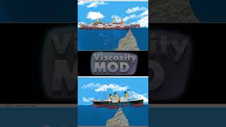 Titanic amp Britannic VS Huge Reef  Floating Sandbox 🌊 floatingsandbox ocean titanic [upl. by Lourdes]