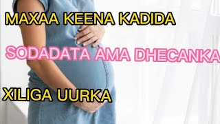 MAXAA SABABA KAADIDA INAAY SODADATO XILIGA UURKA AMA DHECANKA AMNIOTIC [upl. by Kristyn]