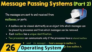 Message Passing Systems Part 2 [upl. by Hareenum]