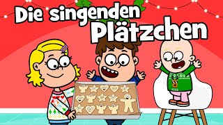 ♪ ♪ Kinderlied Weihnachtsbäckerei – Die singenden Plätzchen  Hurra Kinderlieder  Weihnachtslieder [upl. by Llennahs]