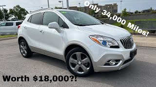 2014 Buick Encore Convenience 14T POV Test Drive amp 34000 Mile Review [upl. by Twitt]