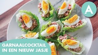 Garnaalcocktail in een nieuw jasje  ANGELO  Recept 16 [upl. by Seiden]