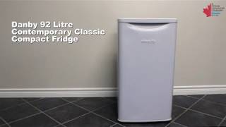 Danby 92 Litre Contemporary Classic Mini Fridge [upl. by Huggins]