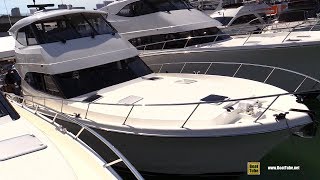 2019 Maritimo M54 Yacht  Walkthrough  2019 Miami Yacht Show [upl. by Dannon]