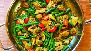 Classic Curry Chicken With String Beans [upl. by Codie]