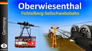 OBERWIESENTHAL ROPEWAY  Fichtelberg Schwebebahn 2017 [upl. by Nielson47]