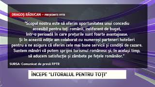 Începe “Litoralul pentru toţi”  LITORAL TV [upl. by Darnell]