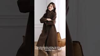 Womens wool coat [upl. by Nohsav]