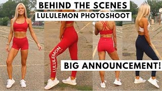 Lululemon Photoshoot Behind the Scenes amp Lookbook  Keltie OConnor [upl. by Aikaz]