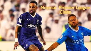 Neymar Named the Four Premier League Clubs he Would Like to Play for [upl. by Ennaitsirhc596]