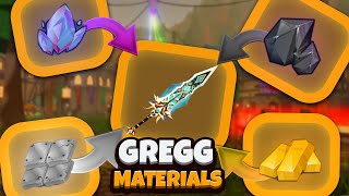 How to farm Gregg Materials for Champions Destiny  Dungeon Quest [upl. by Neggem796]