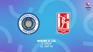 Nesine 3 Lig 2 Grup  Eti Gübre Mazıdağı Fosfat Spor  Balıkesirspor [upl. by Grew714]