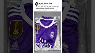 Real Madrid Away Purple 1617 Shirt football jersey realmadrid viral shirts halamadrid foryou [upl. by Koenig]