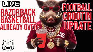 Razorbacks Basketball Season Over  Hog Football Recruiting Update [upl. by Cleodal]