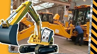 How To Build A JCB Digger for Children  JCB Video For Children [upl. by Assiluy]