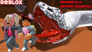 Los Ratoncitos Sam Y Gutti Perseguidos Por La Serpiente Mas Gigante Y Terrorifica De Roblox 😮🐍🐀 [upl. by Drabeck]