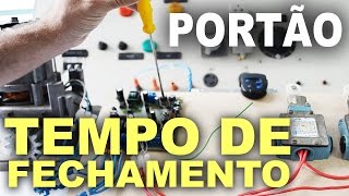 Programar tempo de portão eletrônico  Passo a passo [upl. by Marzi823]