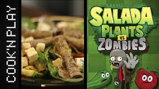 Cook n Play 10  Salada Plants vs Zombies [upl. by Portugal]